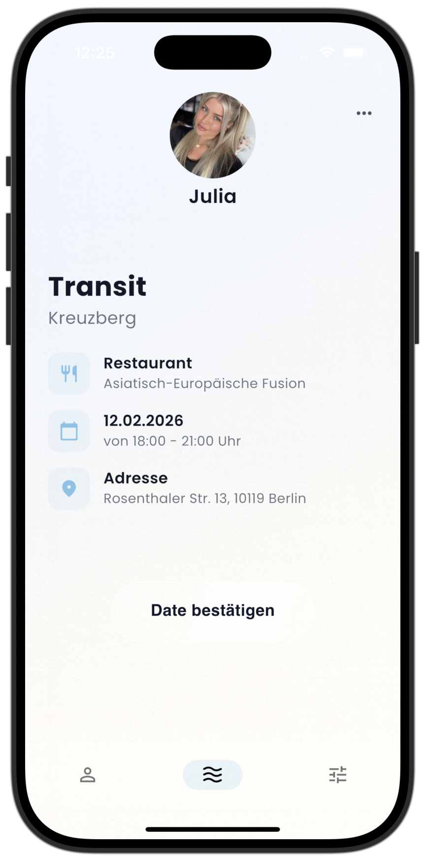 App Screenshot Schritt 3